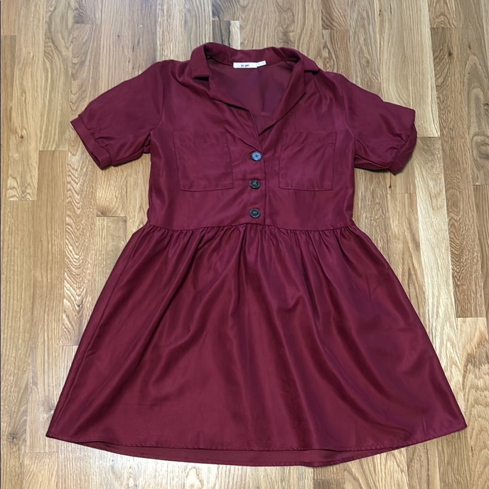 Francesca's Mi Ami Dress, Red, Size XS